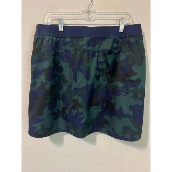 RLX Ralph Lauren Sz L Camouflage Skort Athletic Wear Skirt Shorts - Picture 6 of 8